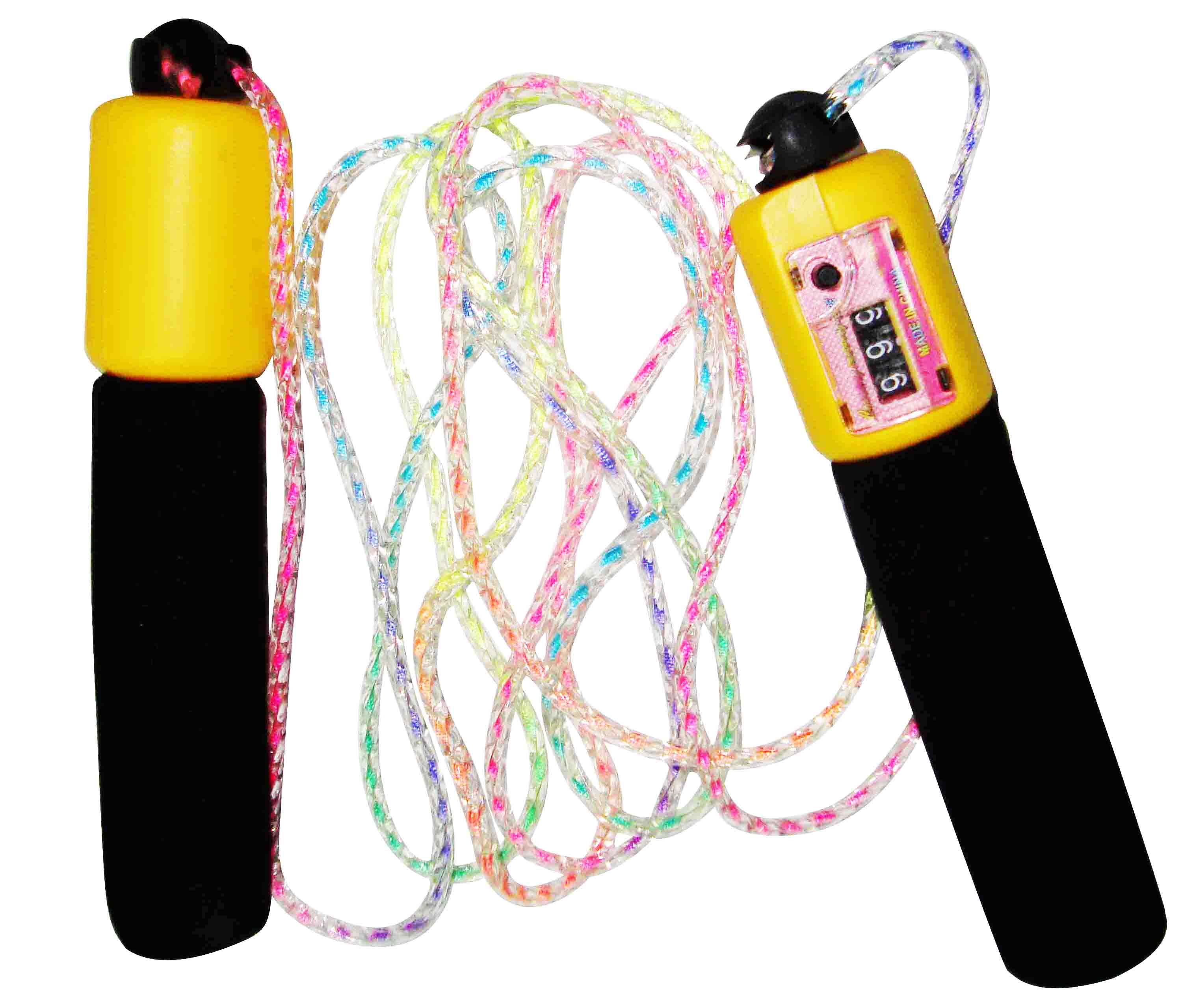 Skipping Rope with PVC Handle & Counter